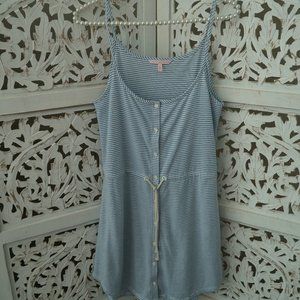 Victoria's Secret | Striped drawstring dress